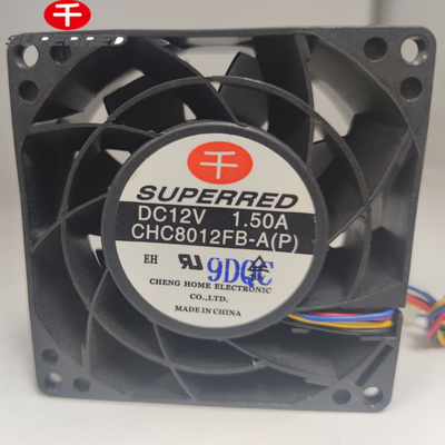 Fonctionnement fiable et de haute performance 12V CC CPU Ventilateur en plastique PBT 94V0