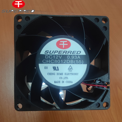 Ventilateur de refroidissement de serveur PBT thermoplastique CHA8012XX