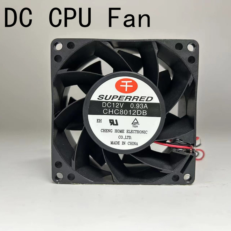 Plastique PBT CPU DC Ventilateur roulement à billes / roulement à manches 2.4W Ventilateur de refroidissement CPU