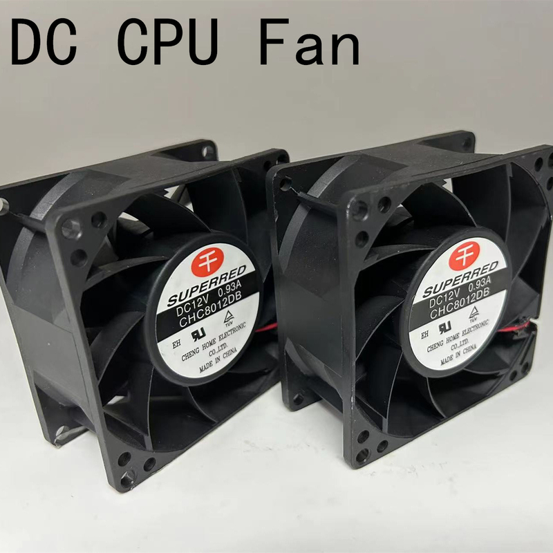 2.4W CC CPU Ventilateur en plastique PBT 94V0 Cadre Fonctionnement silencieux 26g/7.5g Etc