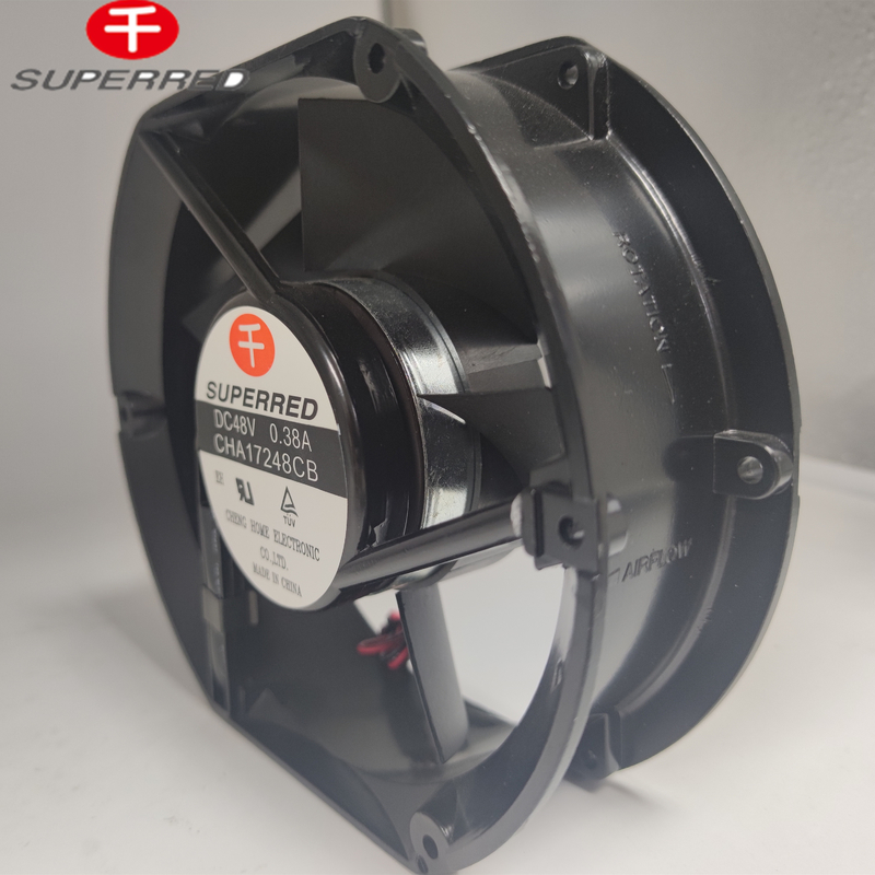 Ventilateur de processeur à courant continu de 60x60x15 mm avec fil de plomb AWG26 pour refroidissement à haute performance